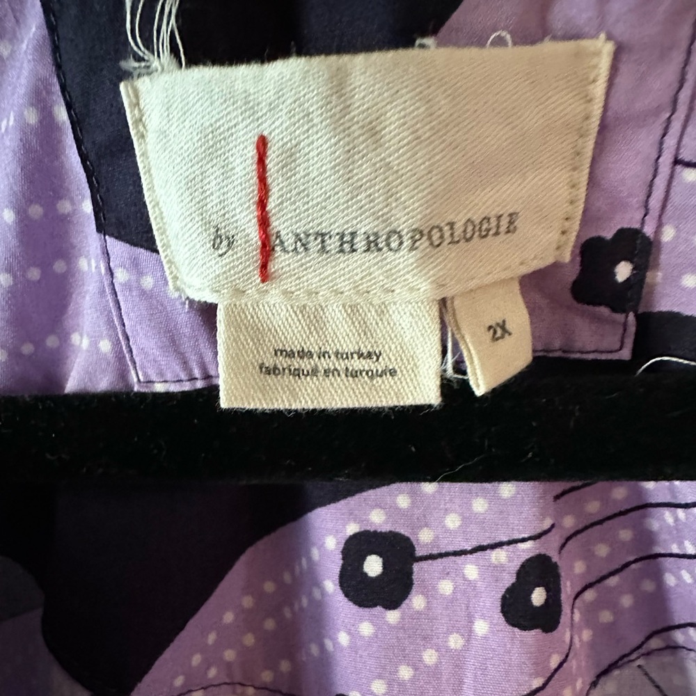 by Anthropologie Somerset Mini Dress in Lilac Floral print - Picture 8 of 10